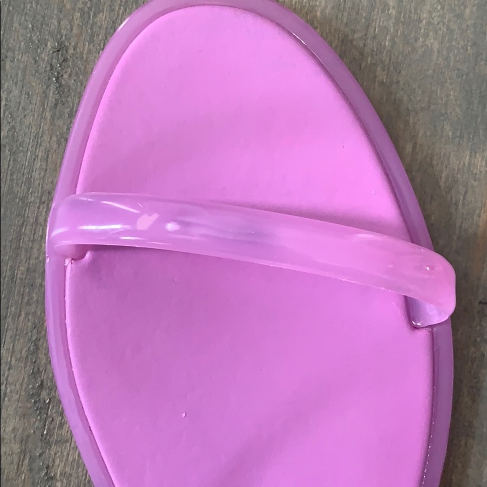 Forever 21 Bright Lilac Sandals - Picture 4 of 4